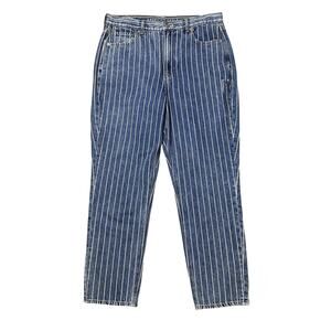 American Eagle Outfitters Striped Mom Jean NEW